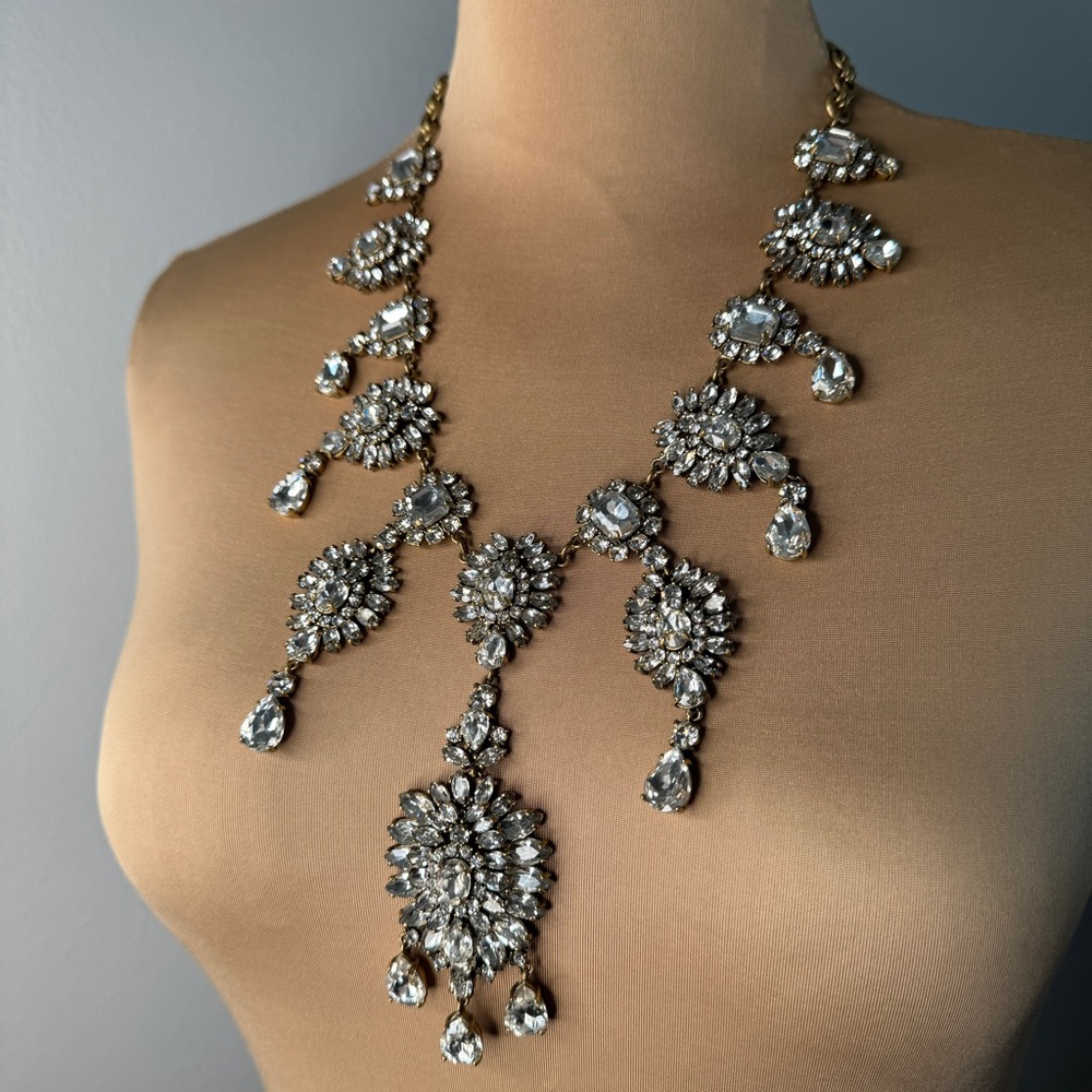 Statement Adjustable Necklace Vintage Style J.Crew - Picture 16 of 16